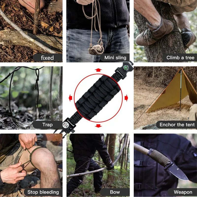 Survival Paracord Bracelet