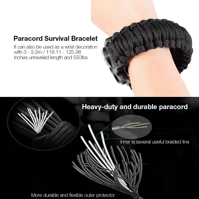 Survival Paracord Bracelet