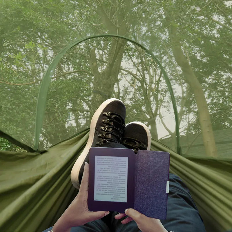 2023 Camping Hammock with Mosquito Net